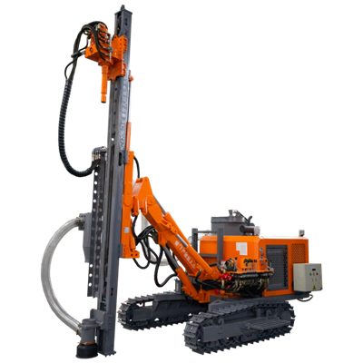 DTH uolienų gręžimo įrenginys