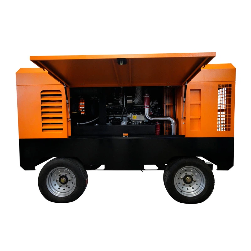 Nešiojamasis varžtų oro kompresorius